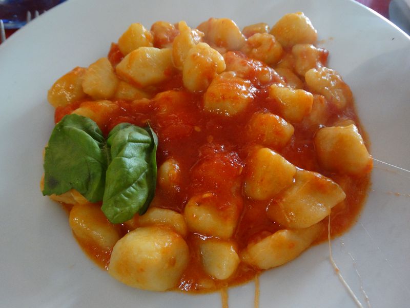 Gnocchetti mit Tomatensoße