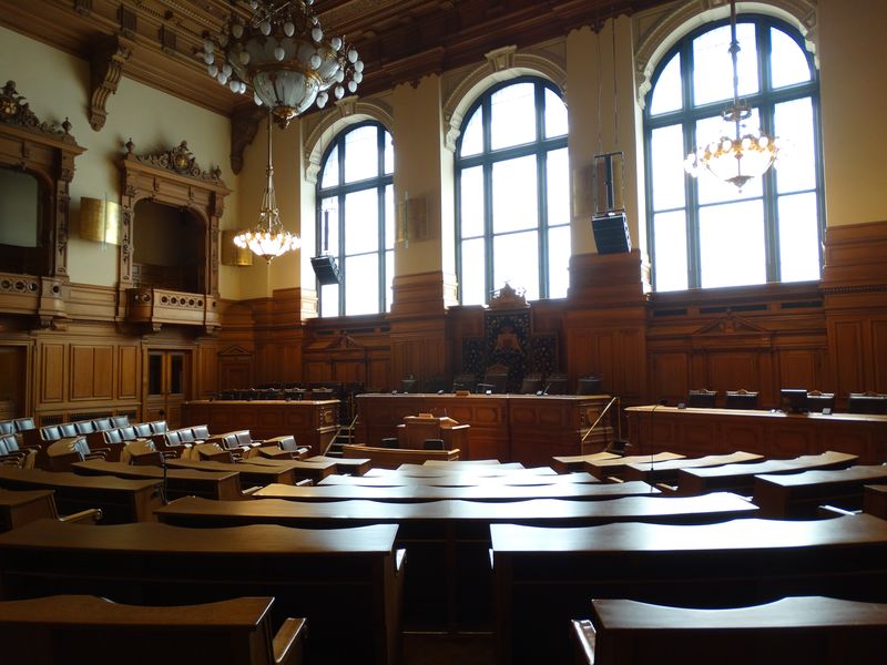 Plenarsaal der Bürgerschaft
