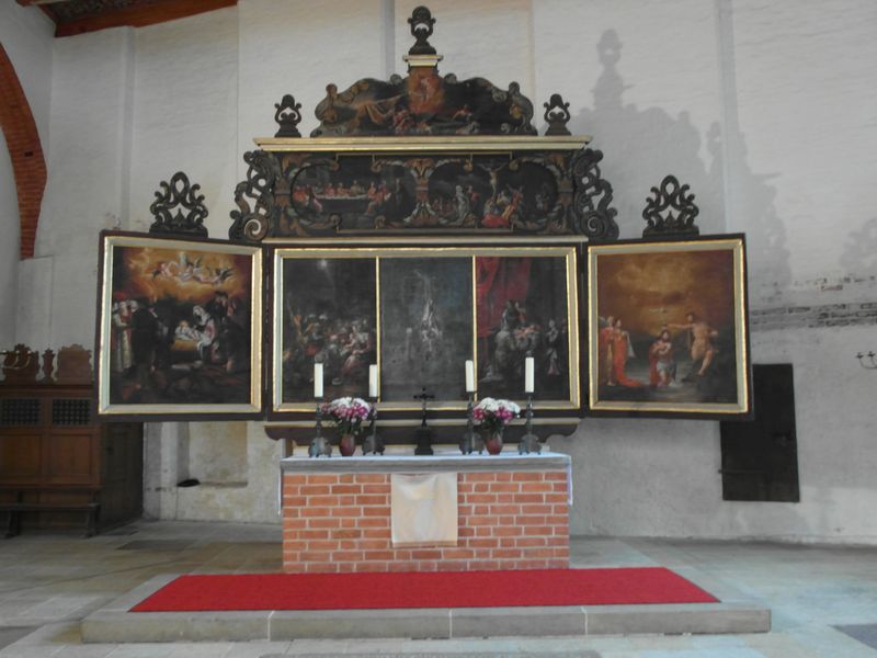 barocker Altar aus der 2. Hälfte des 17. Jhdt. 